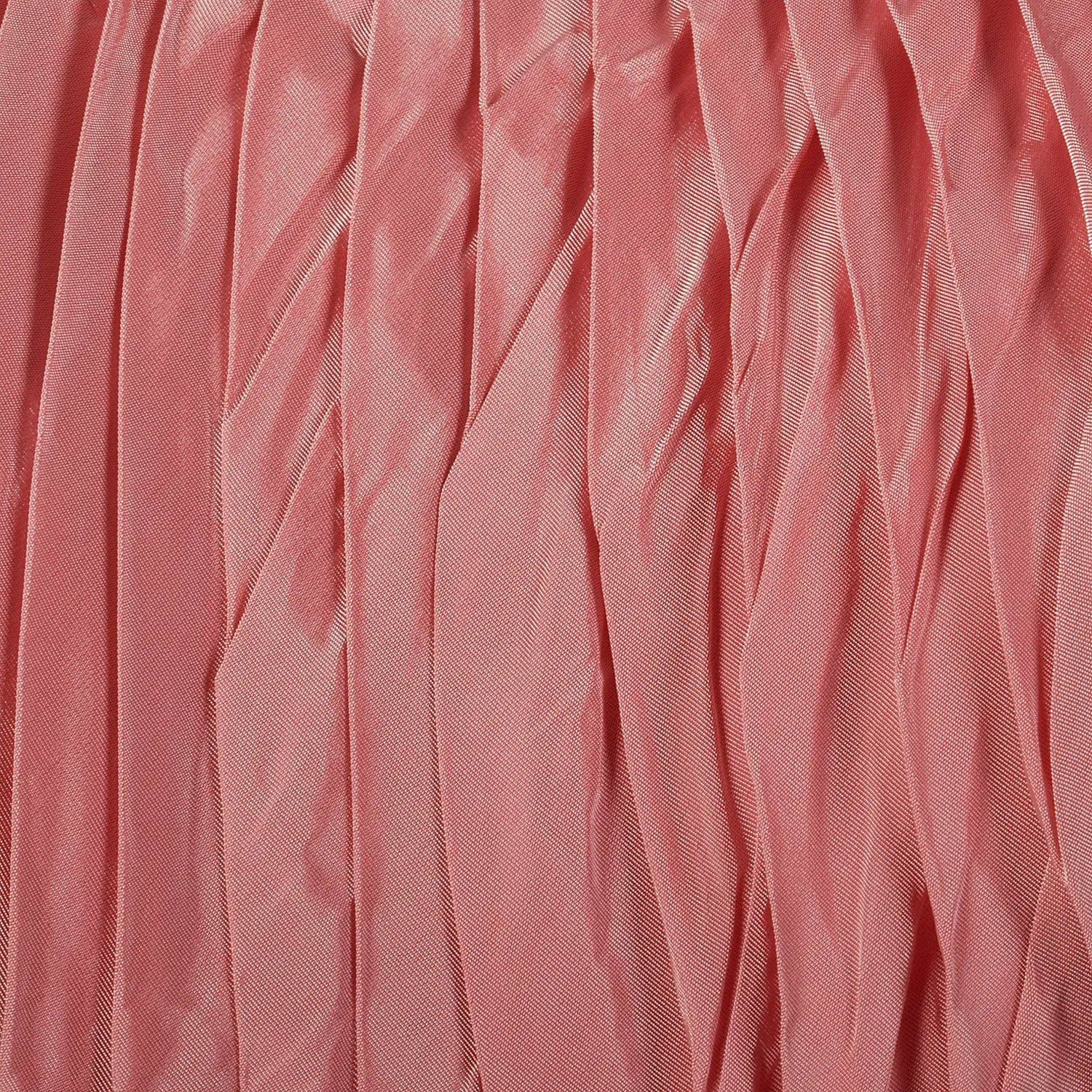 1940s Pink Taffeta Pleated Dress
