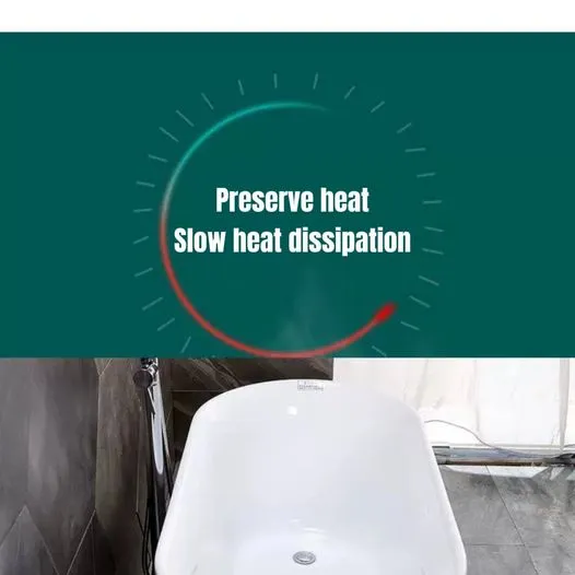 Acrylic small apartment bathtub - 1300mm