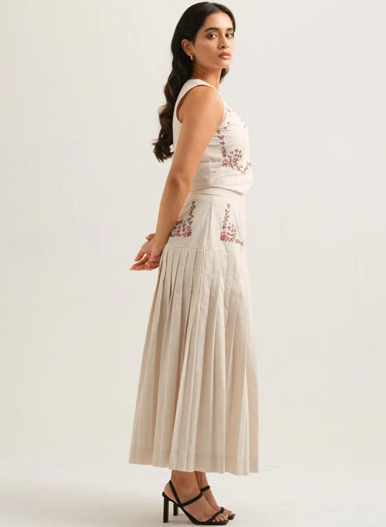 Adira Pleated Skirt