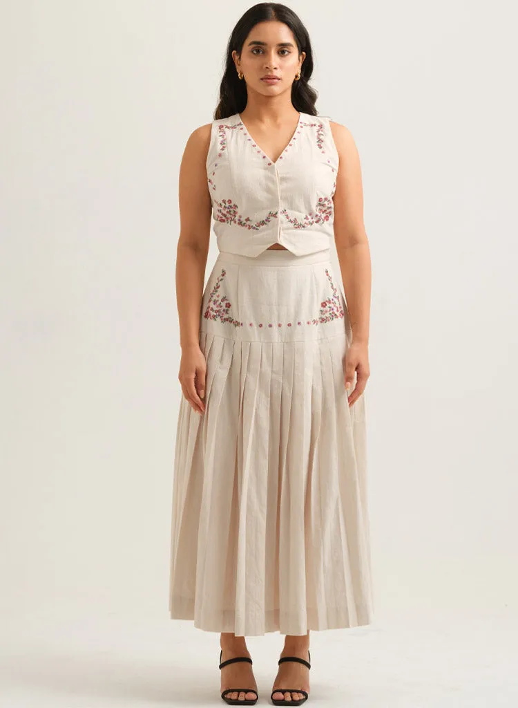 Adira Pleated Skirt