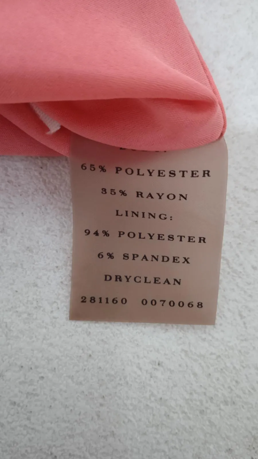 ANN TAYLOR Ladies Pink Side Zip Knee Length Stretch Pleated Skirt Size US4 UK8