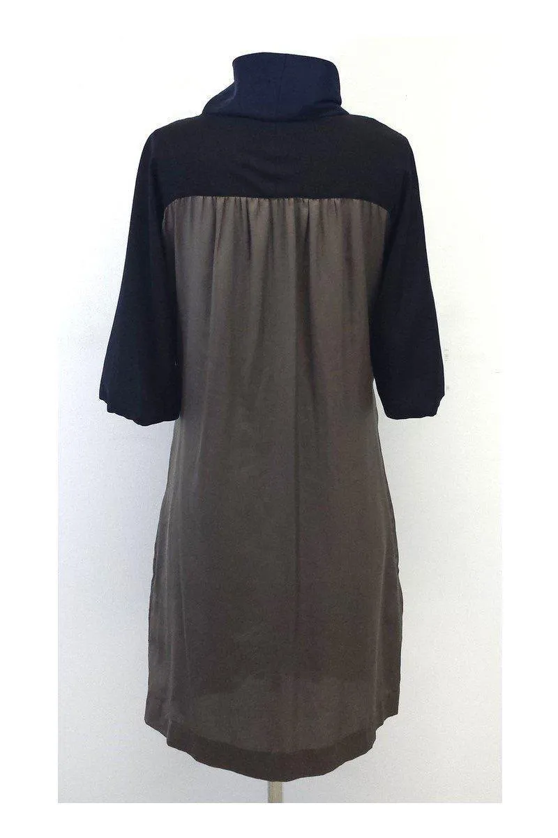 Cacharel - Colorblock 3/4 Sleeve Dress Sz M