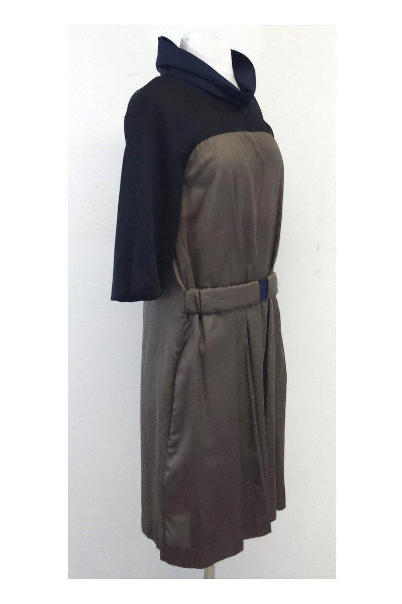 Cacharel - Colorblock 3/4 Sleeve Dress Sz M