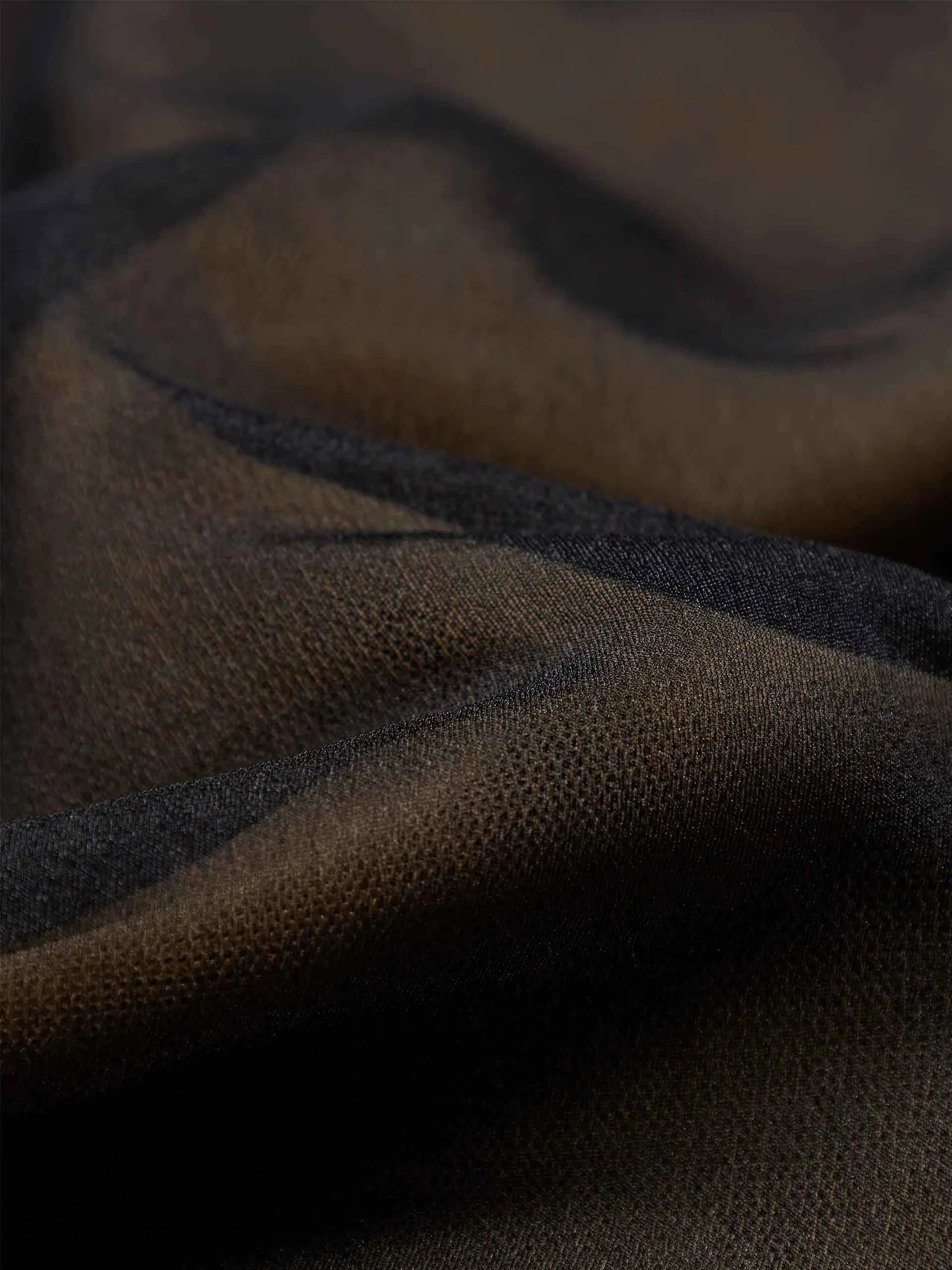 Chiffon Layered Pleated T-shirt