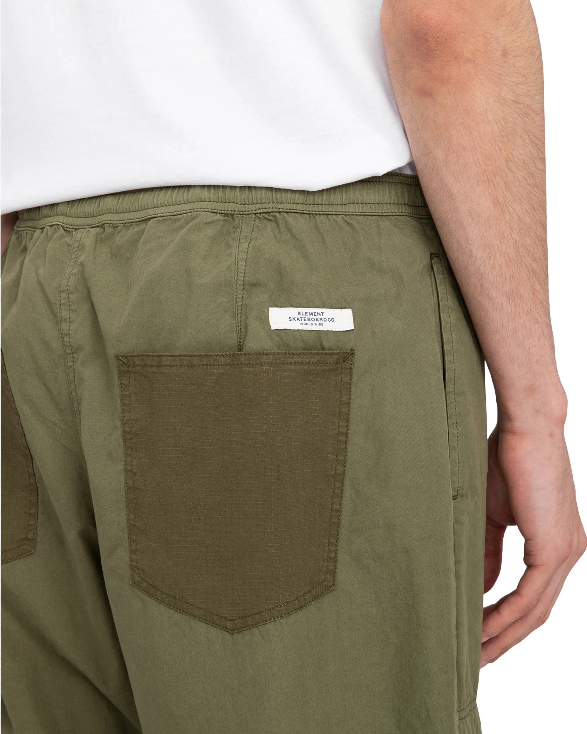 Chillin Double Knee Trousers in Beetle
