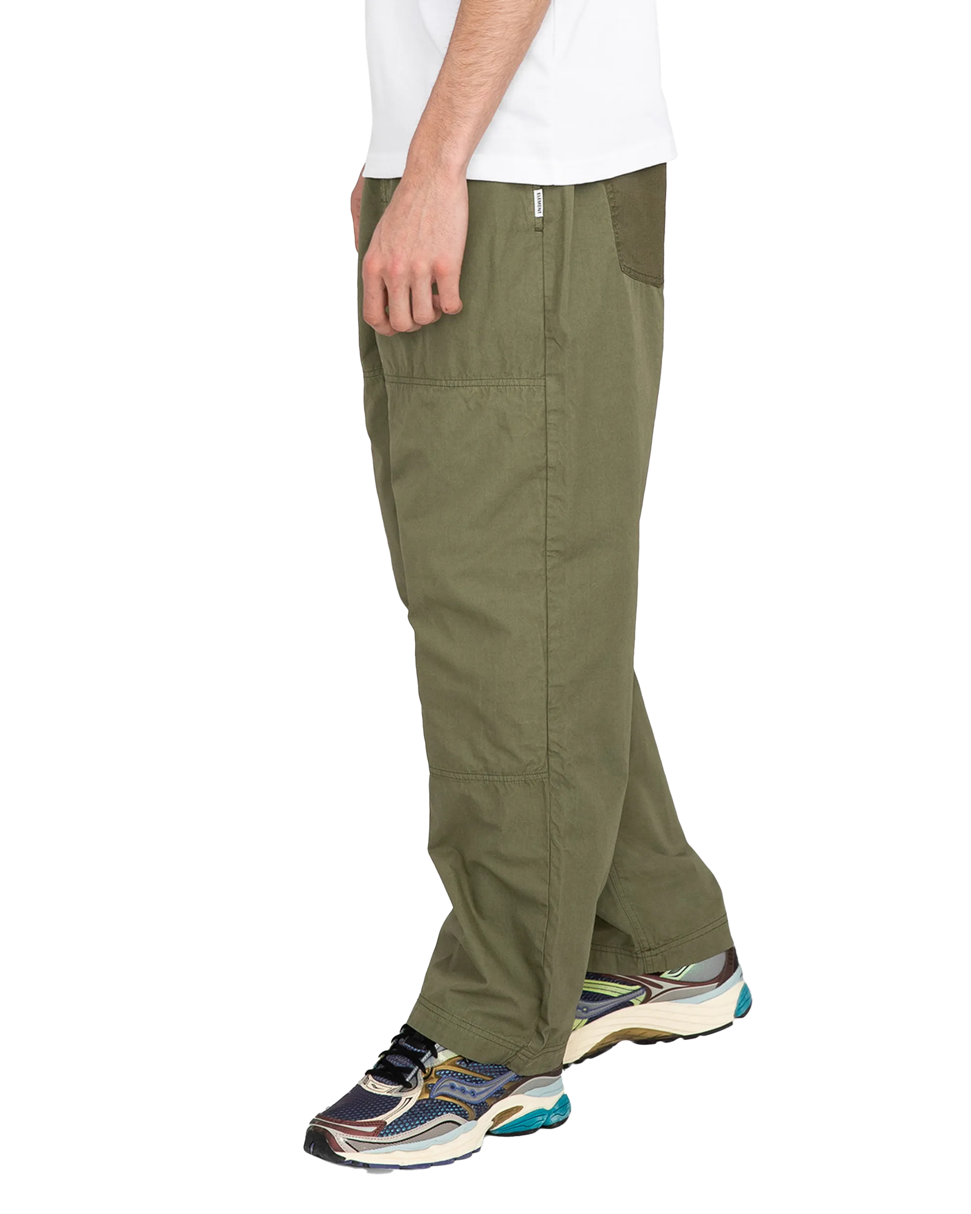 Chillin Double Knee Trousers in Beetle