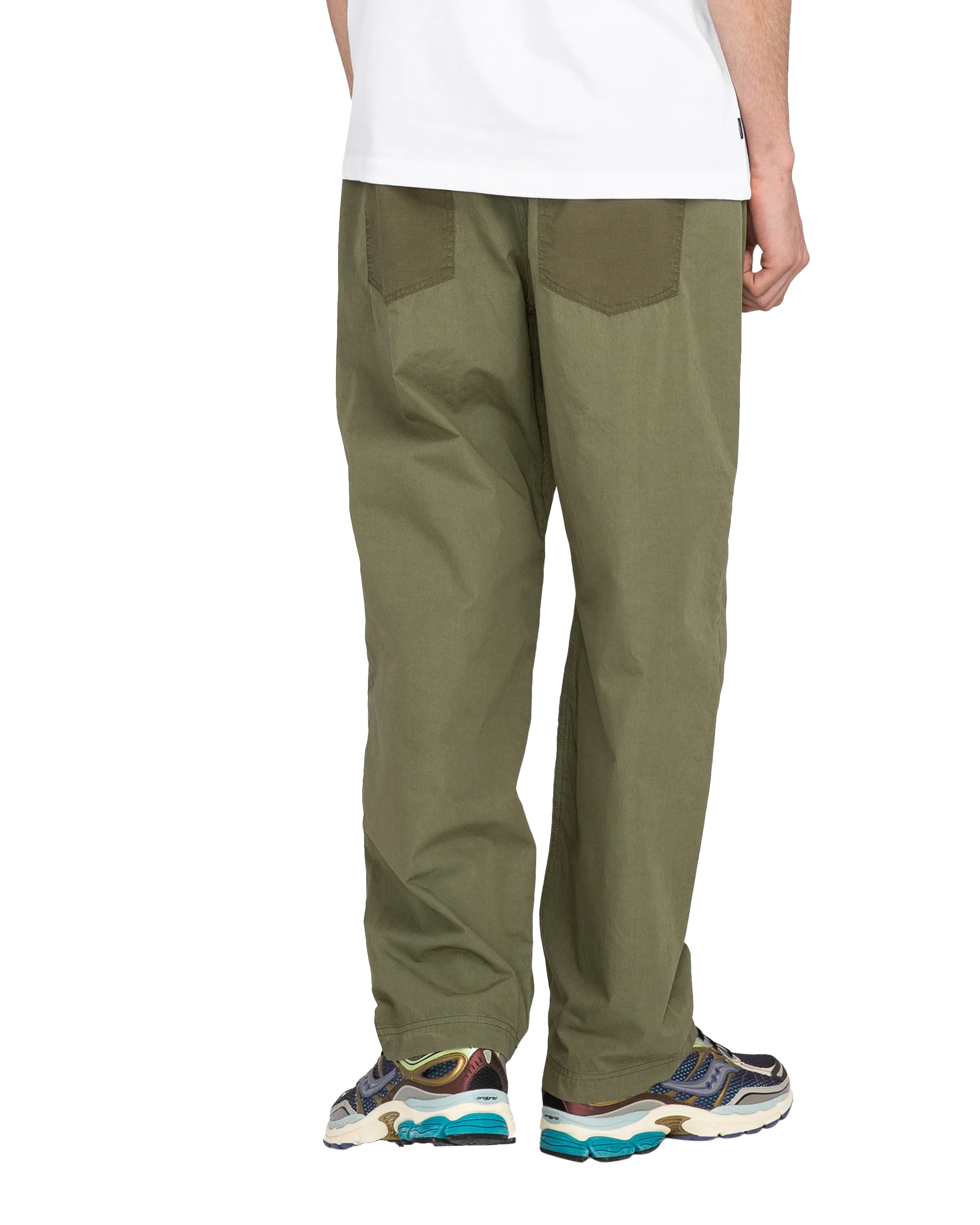 Chillin Double Knee Trousers in Beetle