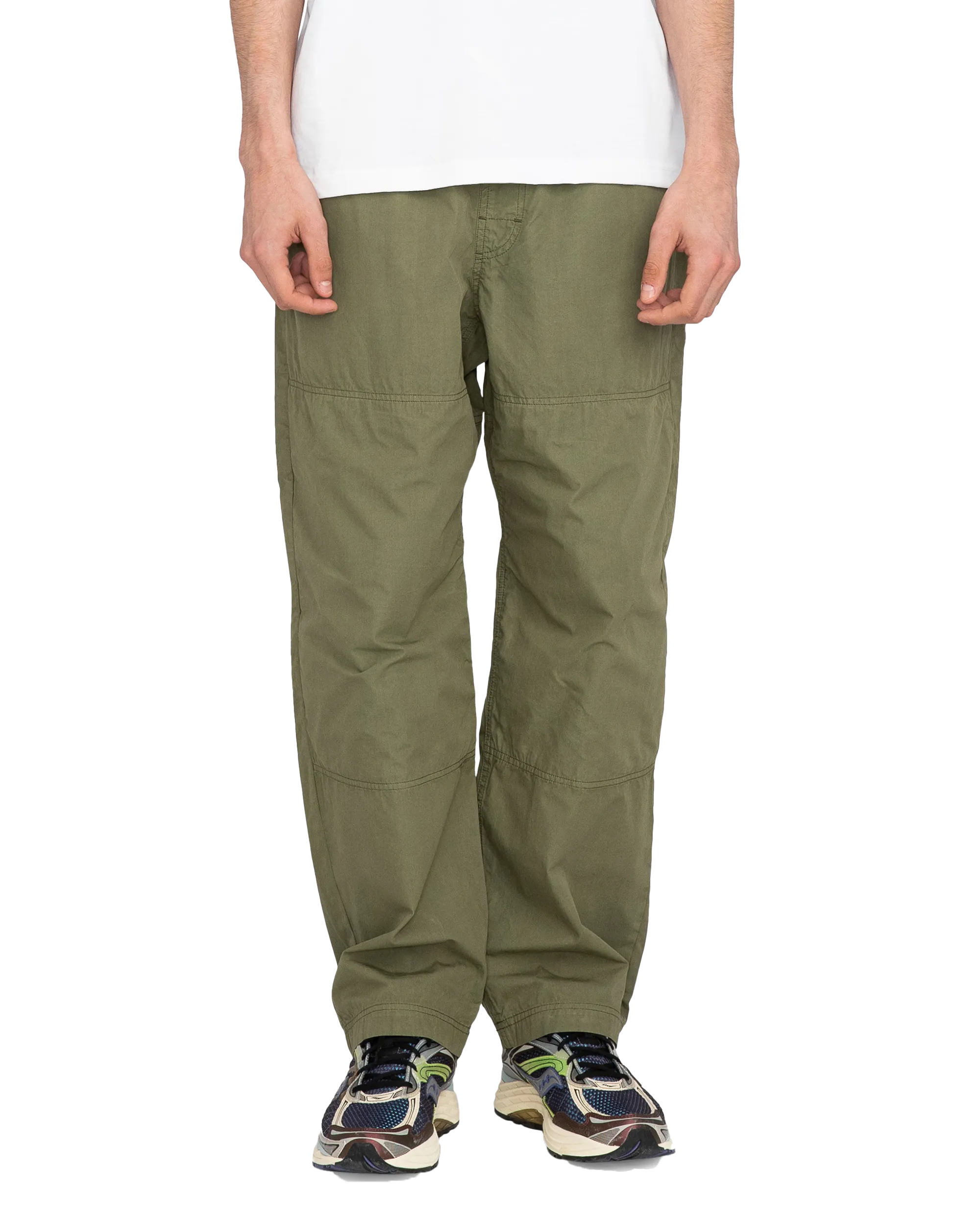 Chillin Double Knee Trousers in Beetle