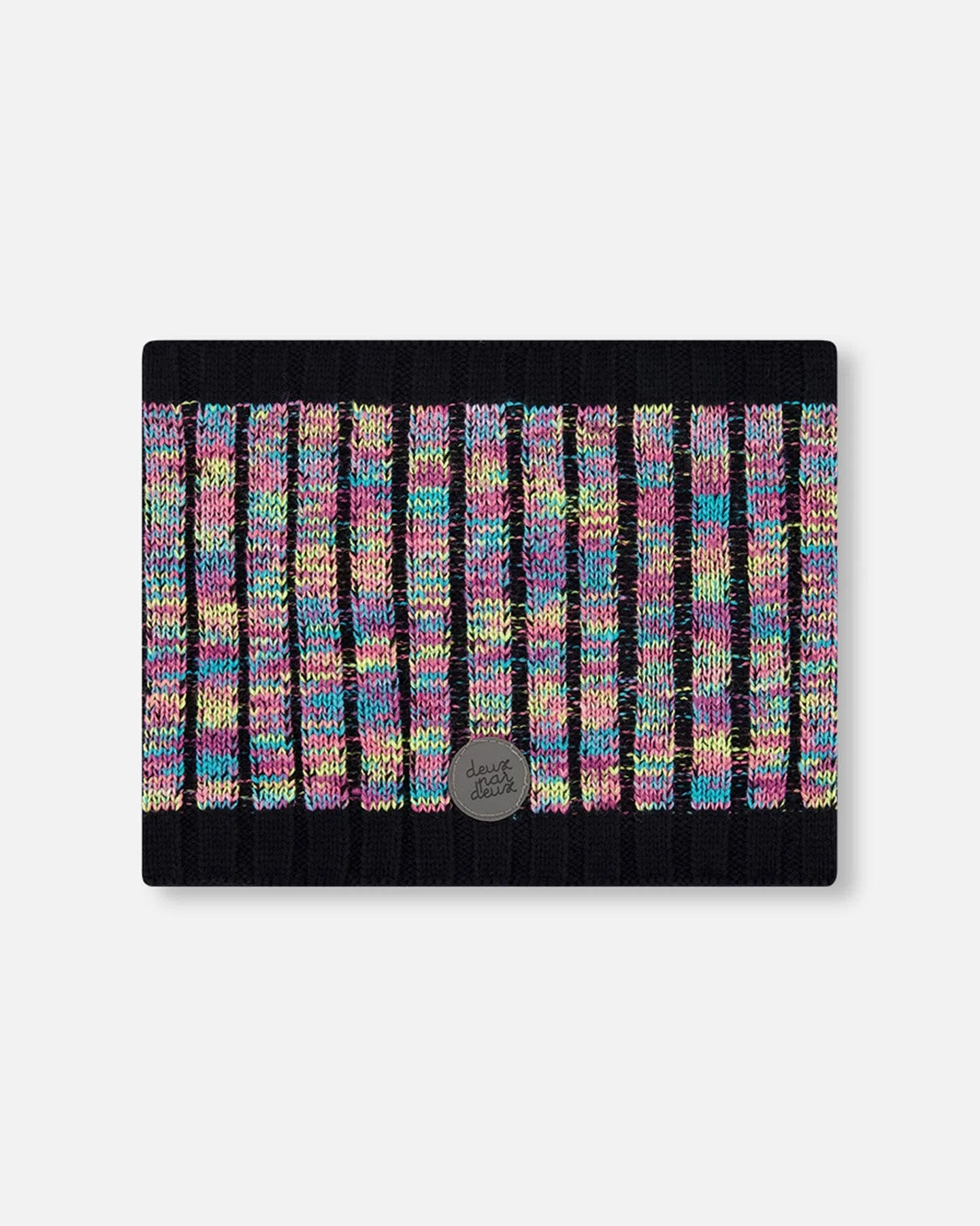 Deux par Deux Kid's Winter Knit Multico Neckwarmer