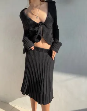 Early 2000s Valentino Roma Knit Set