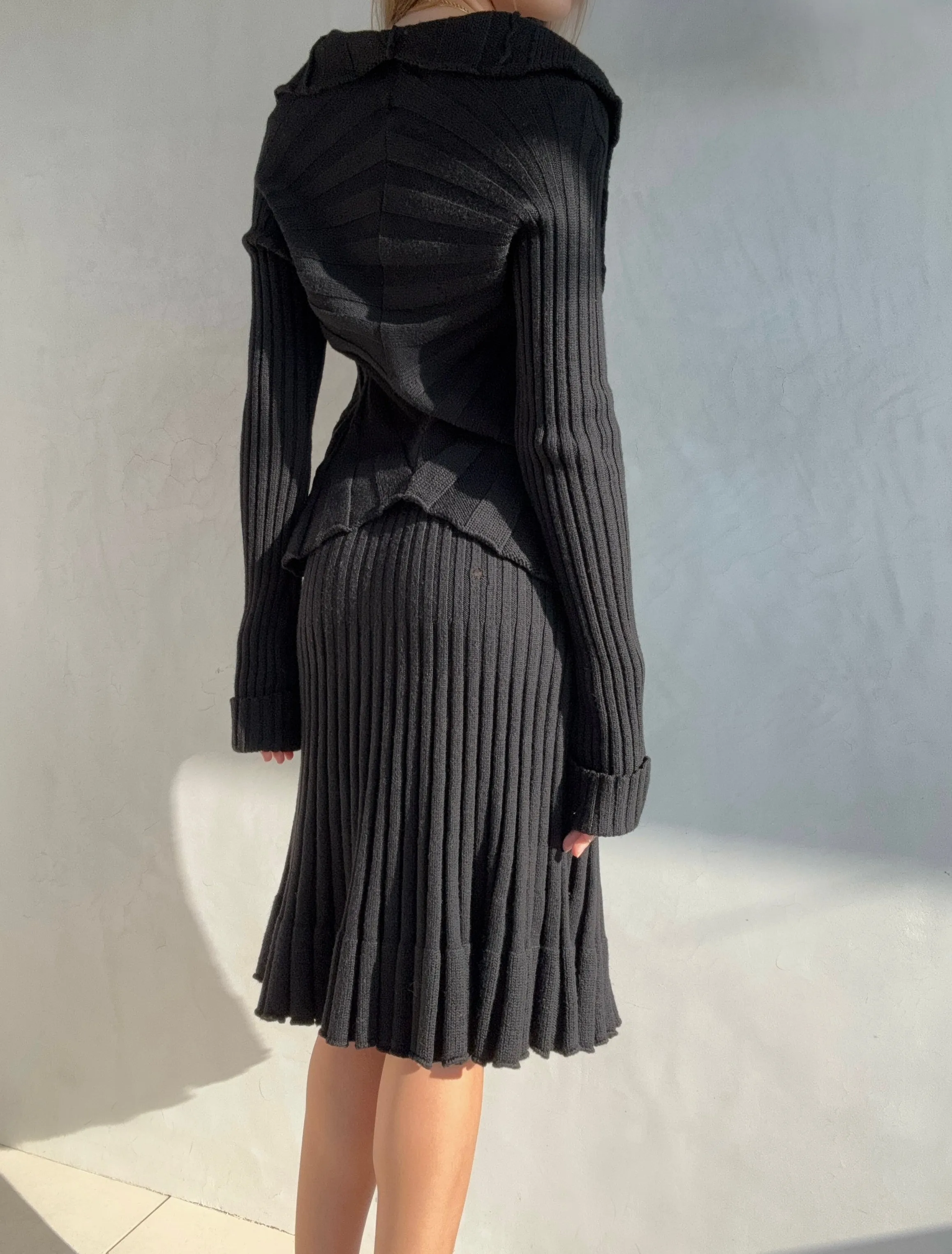 Early 2000s Valentino Roma Knit Set
