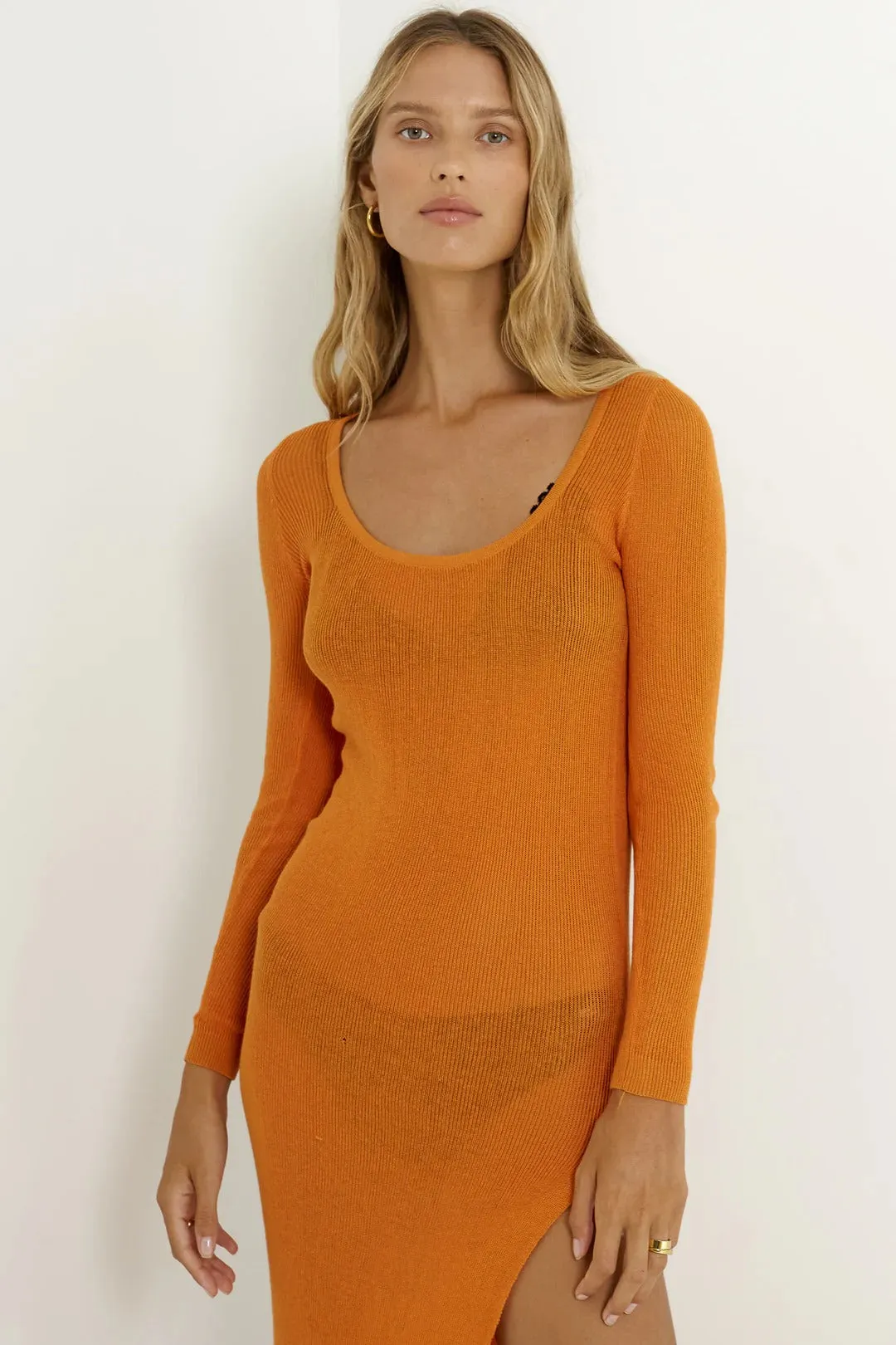 Ember Maxi Dress - Orange