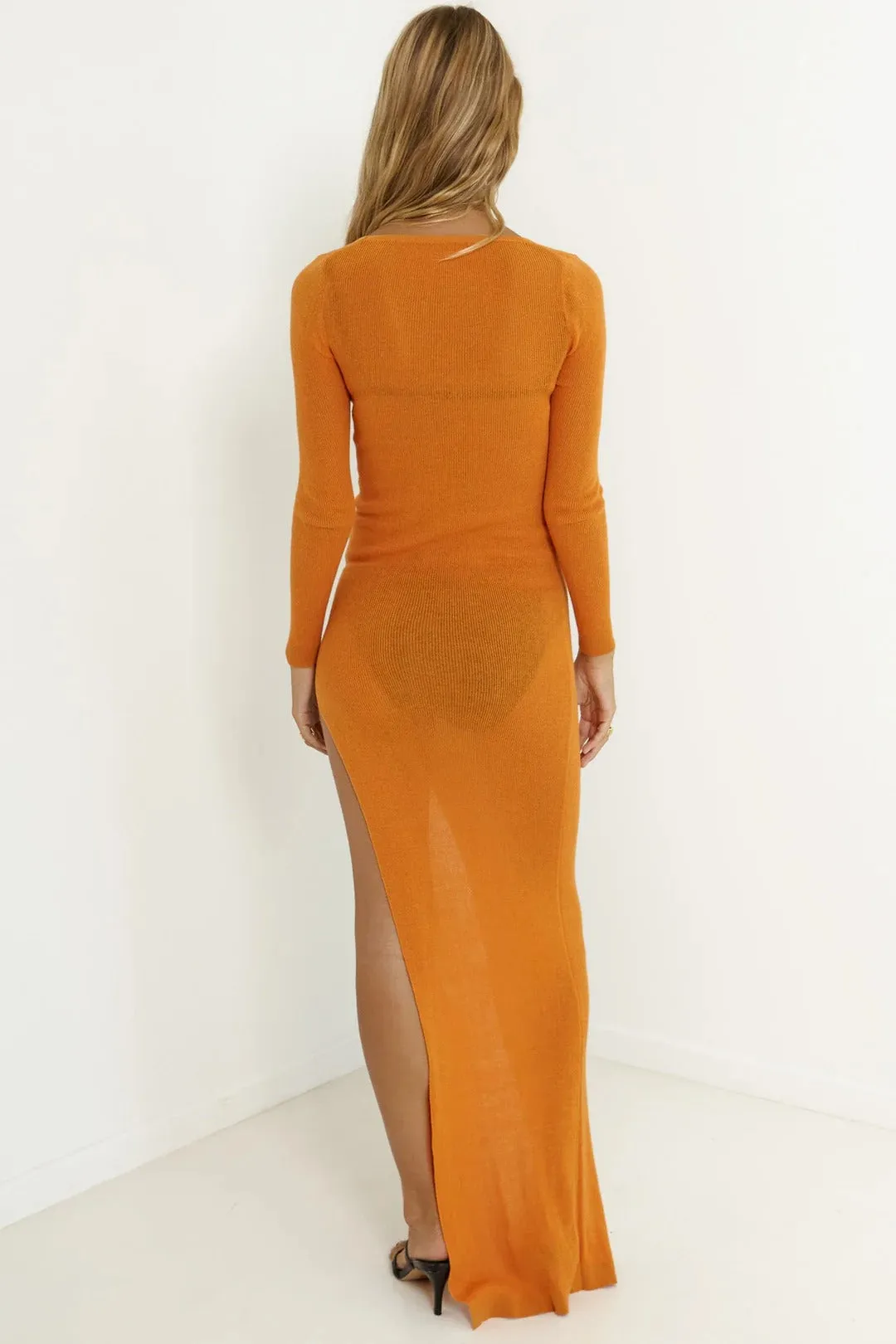 Ember Maxi Dress - Orange