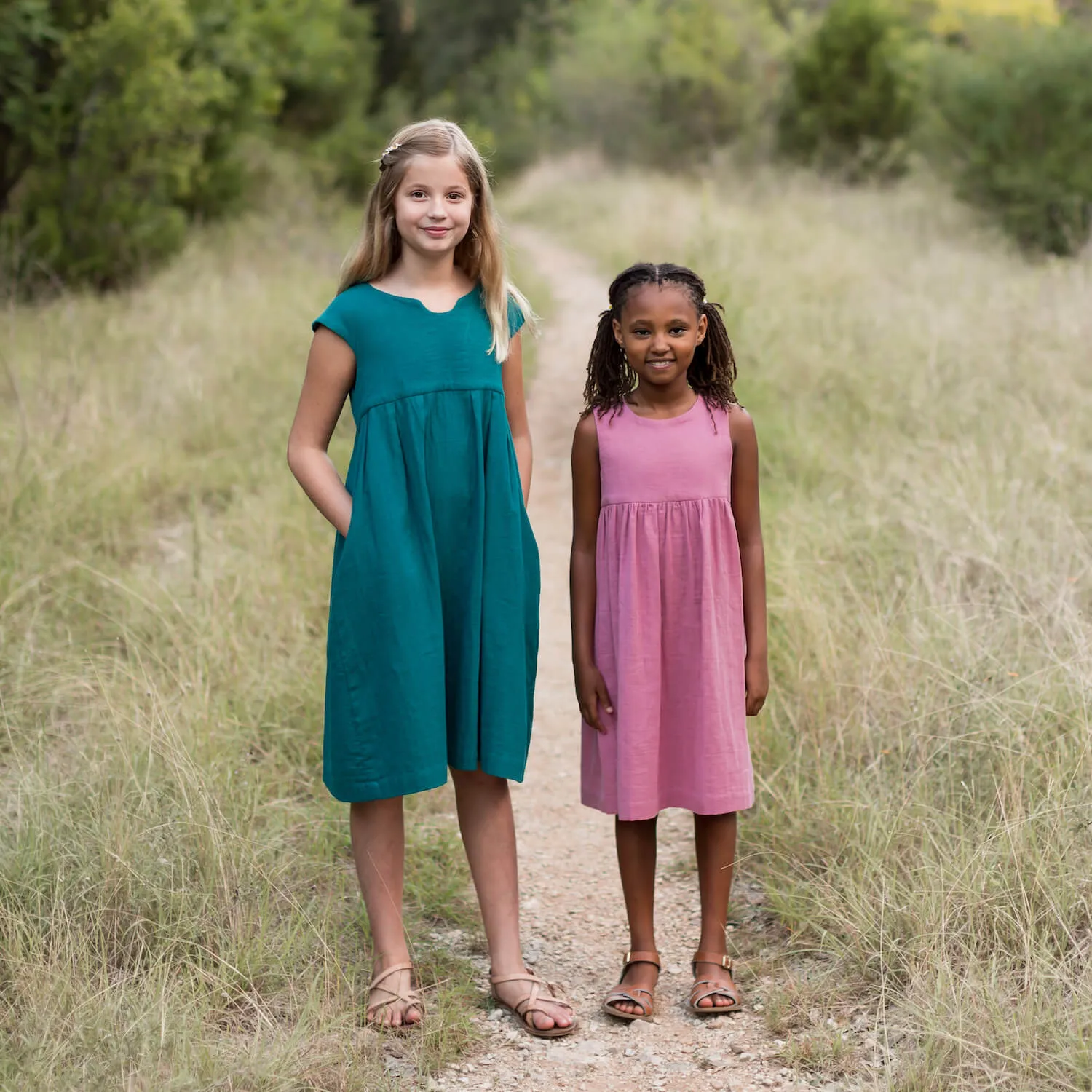 Geranium Dress (sizes 6-12) - PRINTED PATTERN