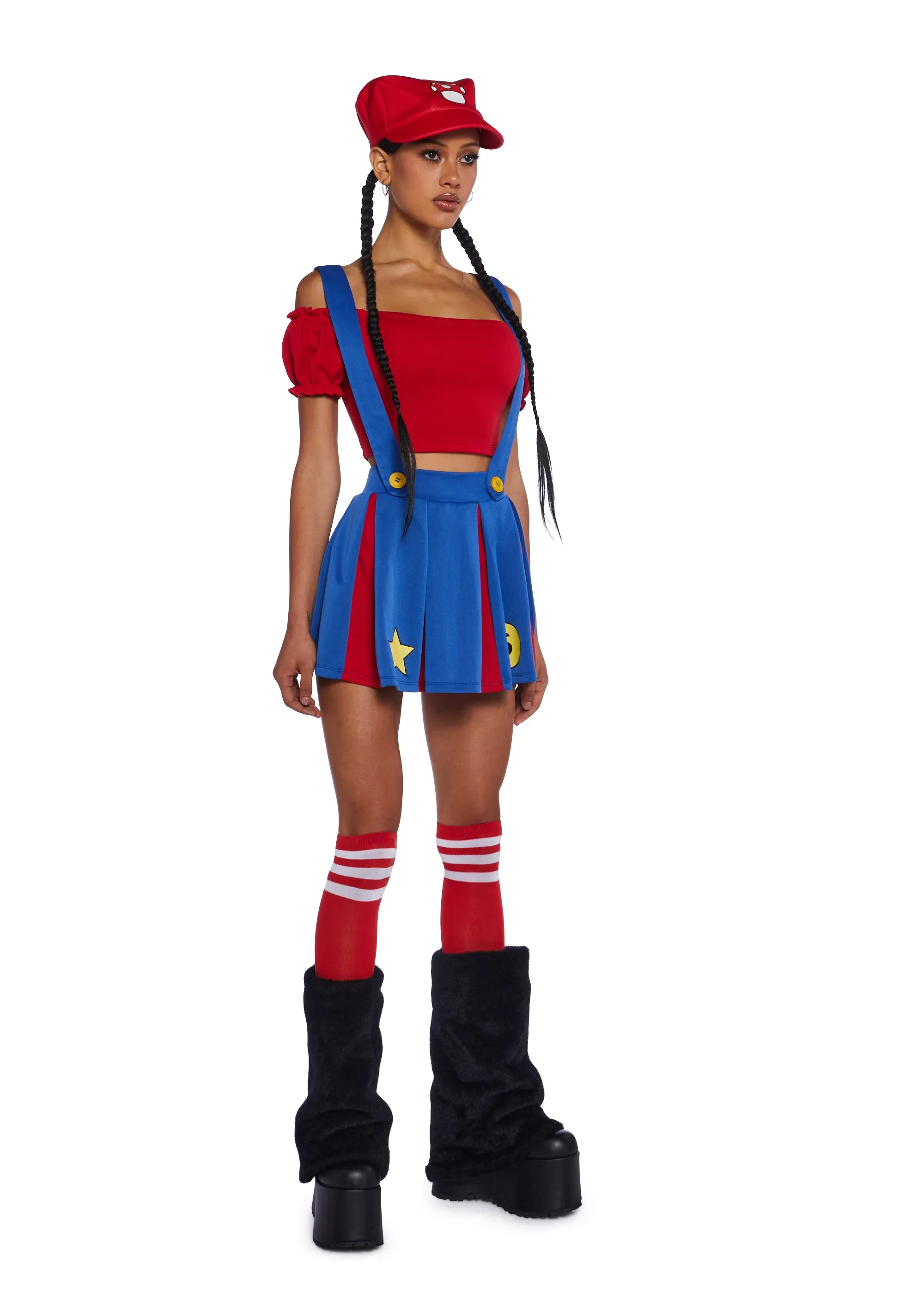 Let's-A Go Cheerleader Costume