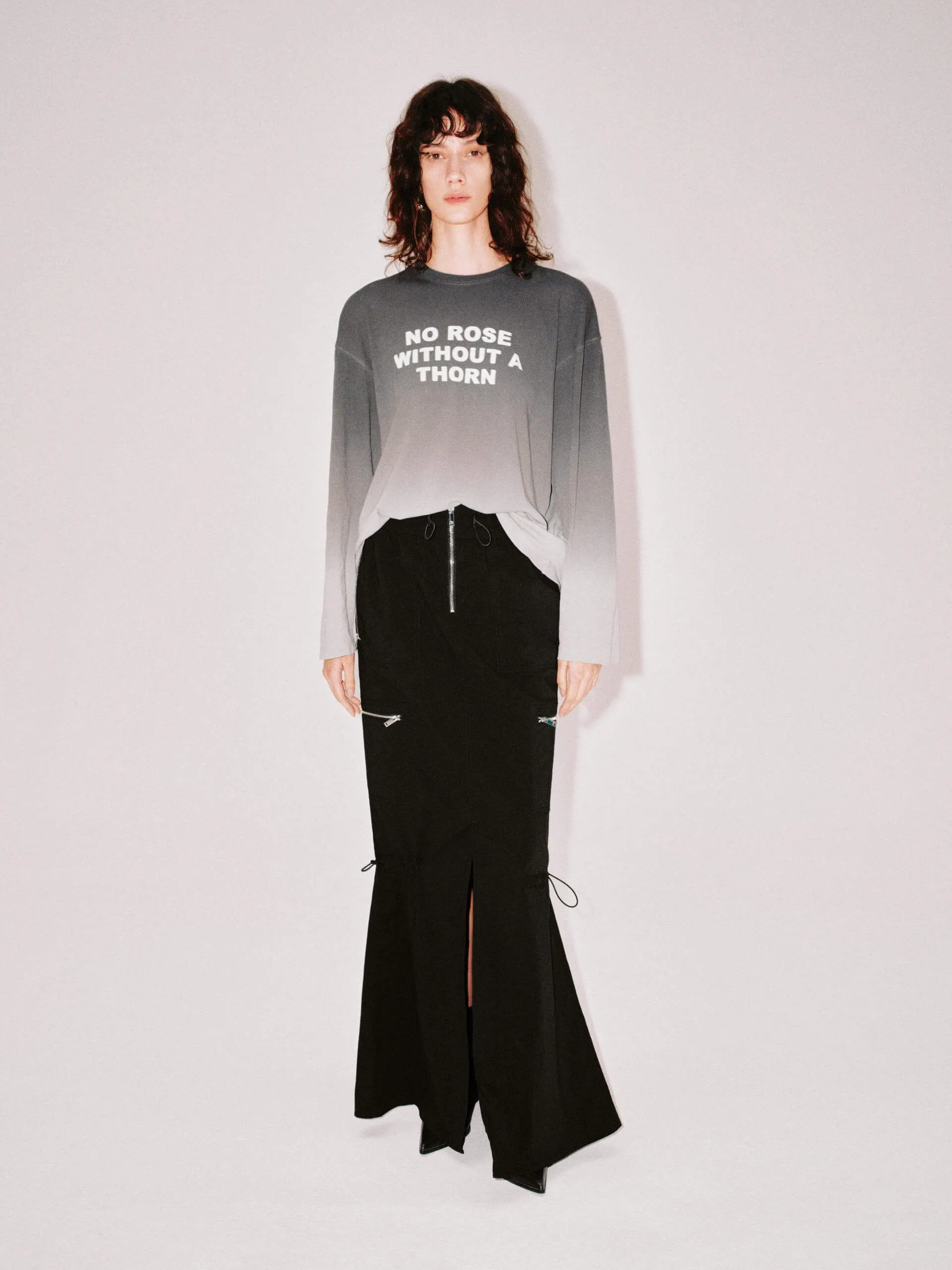 Long Sleeve Letter T-shirt