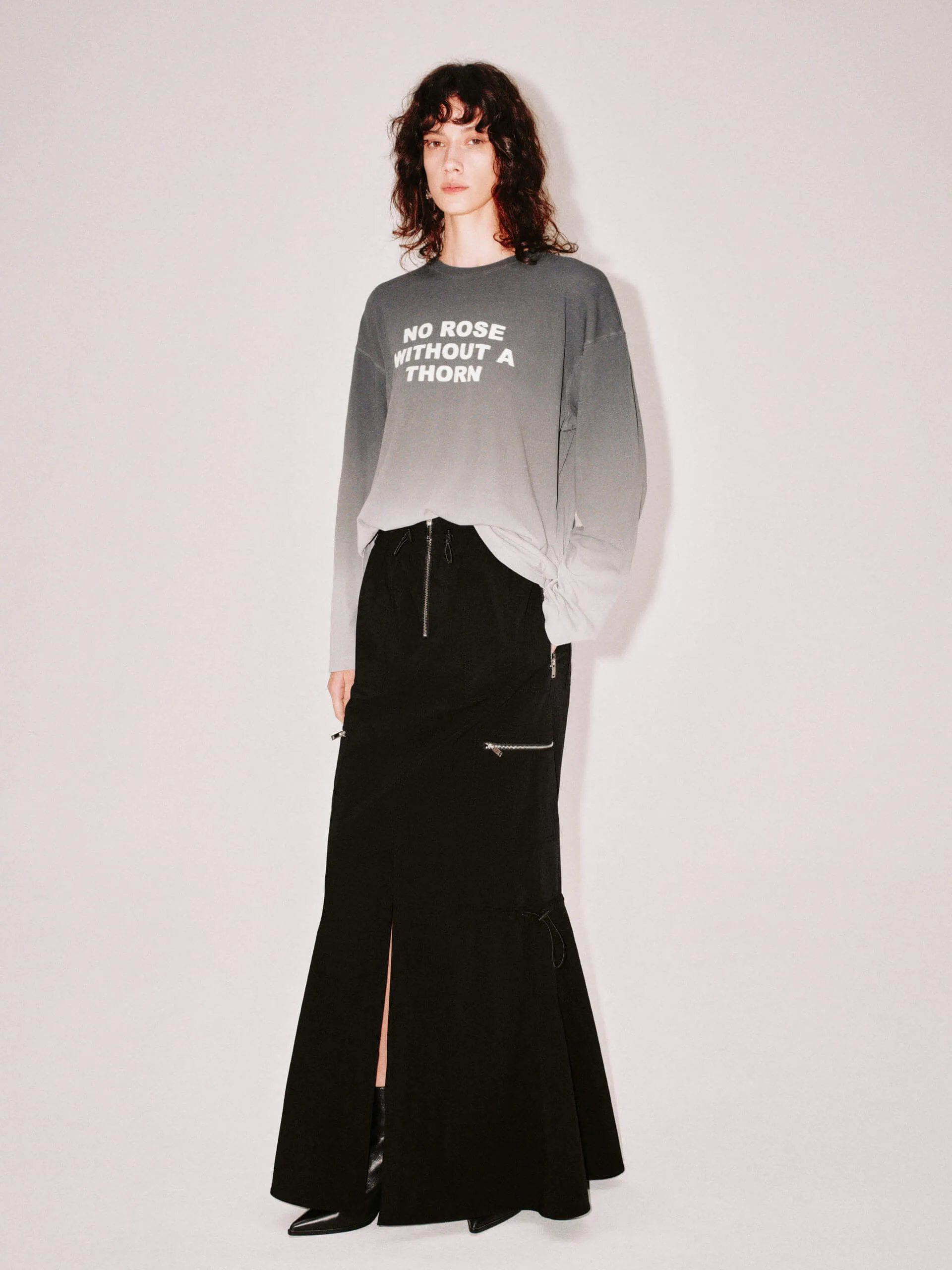 Long Sleeve Letter T-shirt