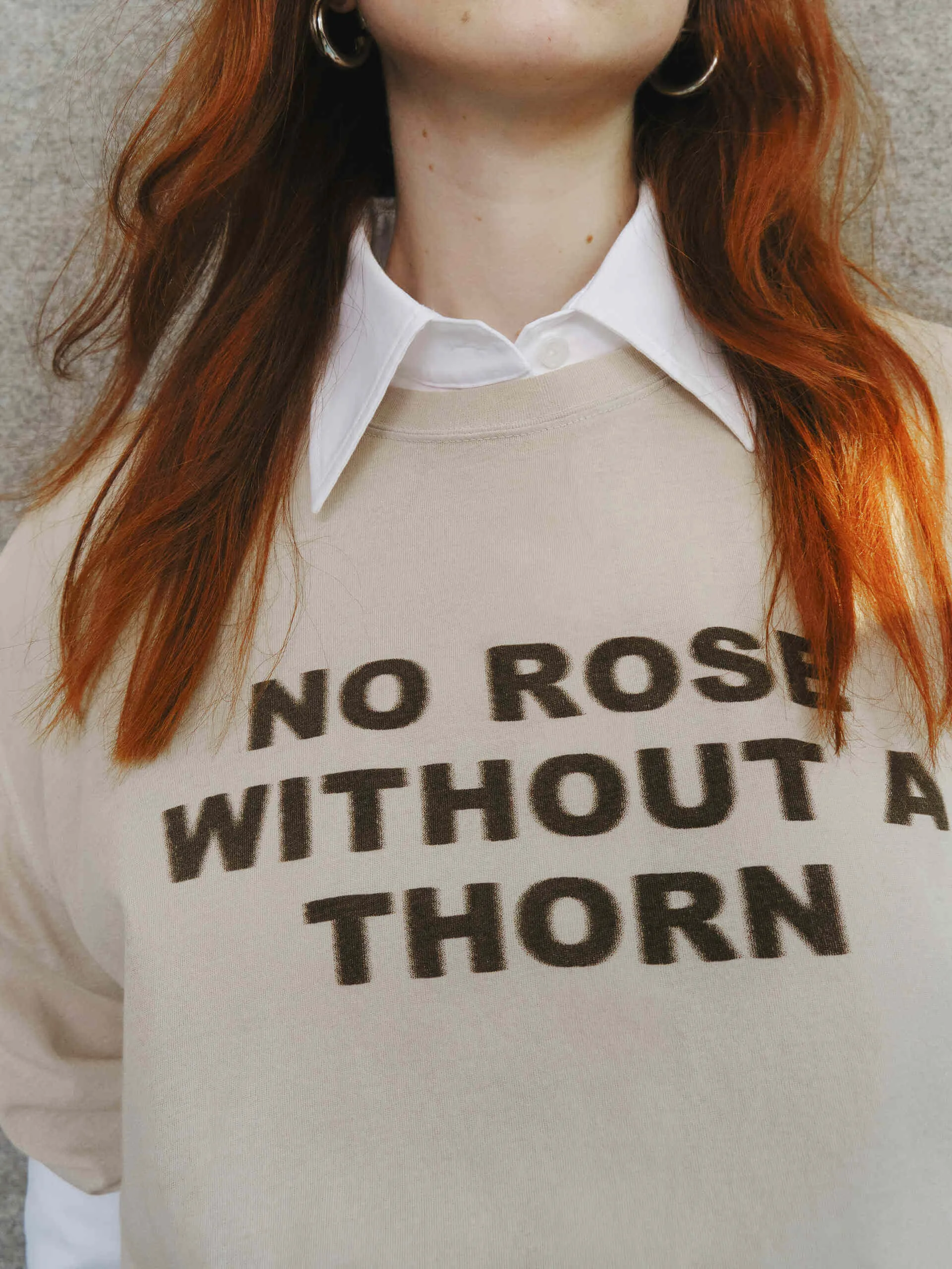 Long Sleeve Letter T-shirt