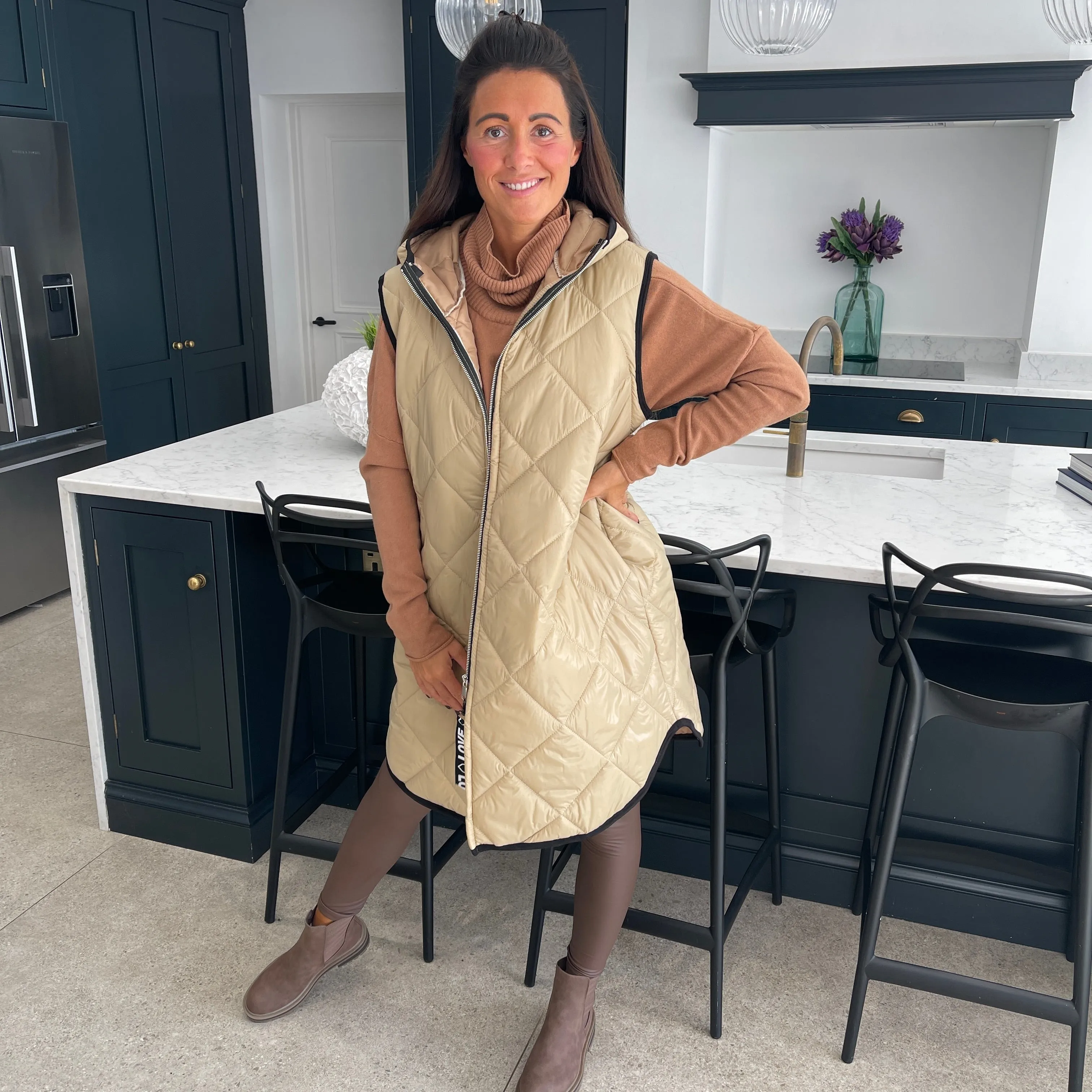 Love Quilted Body Warmer