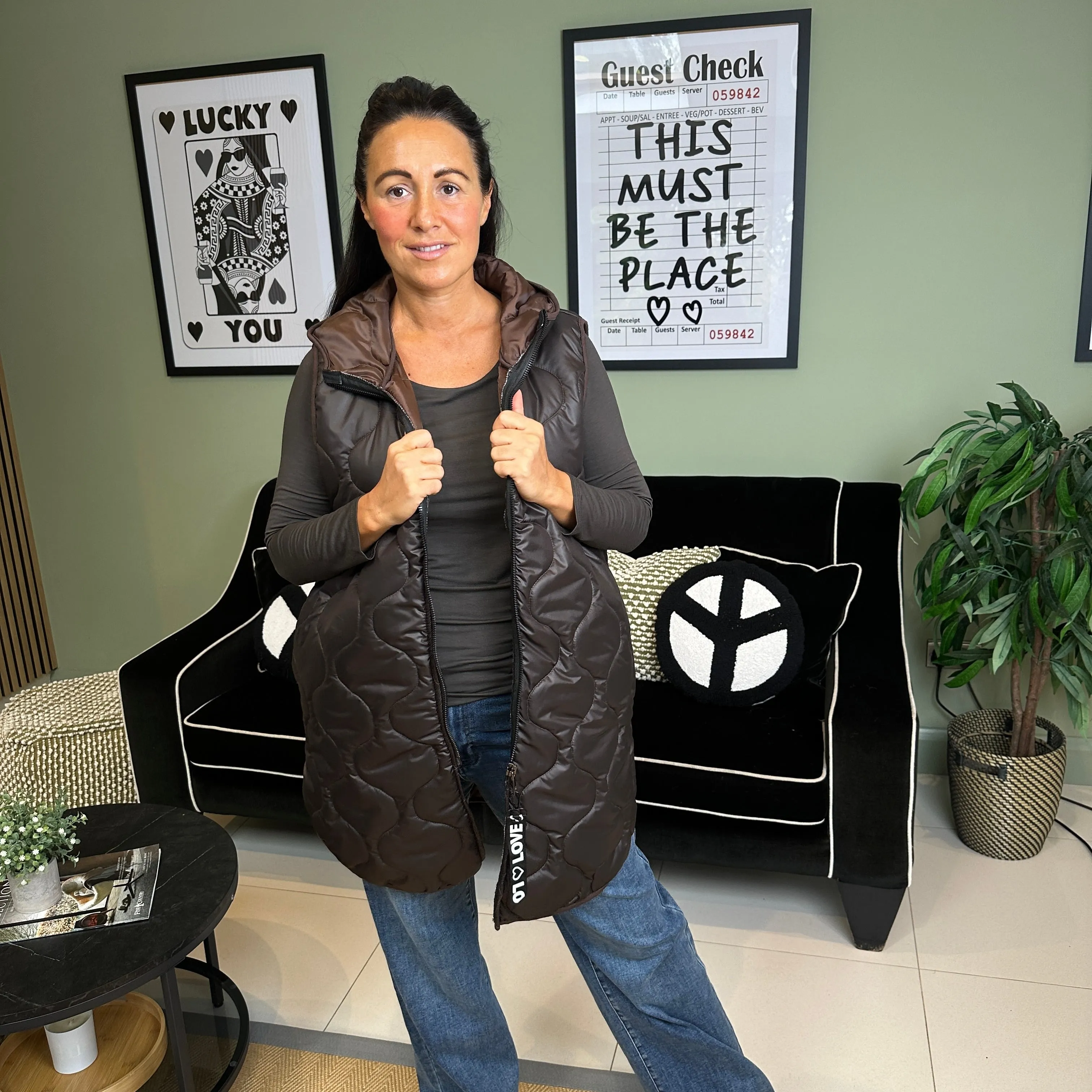 Love Quilted Body Warmer