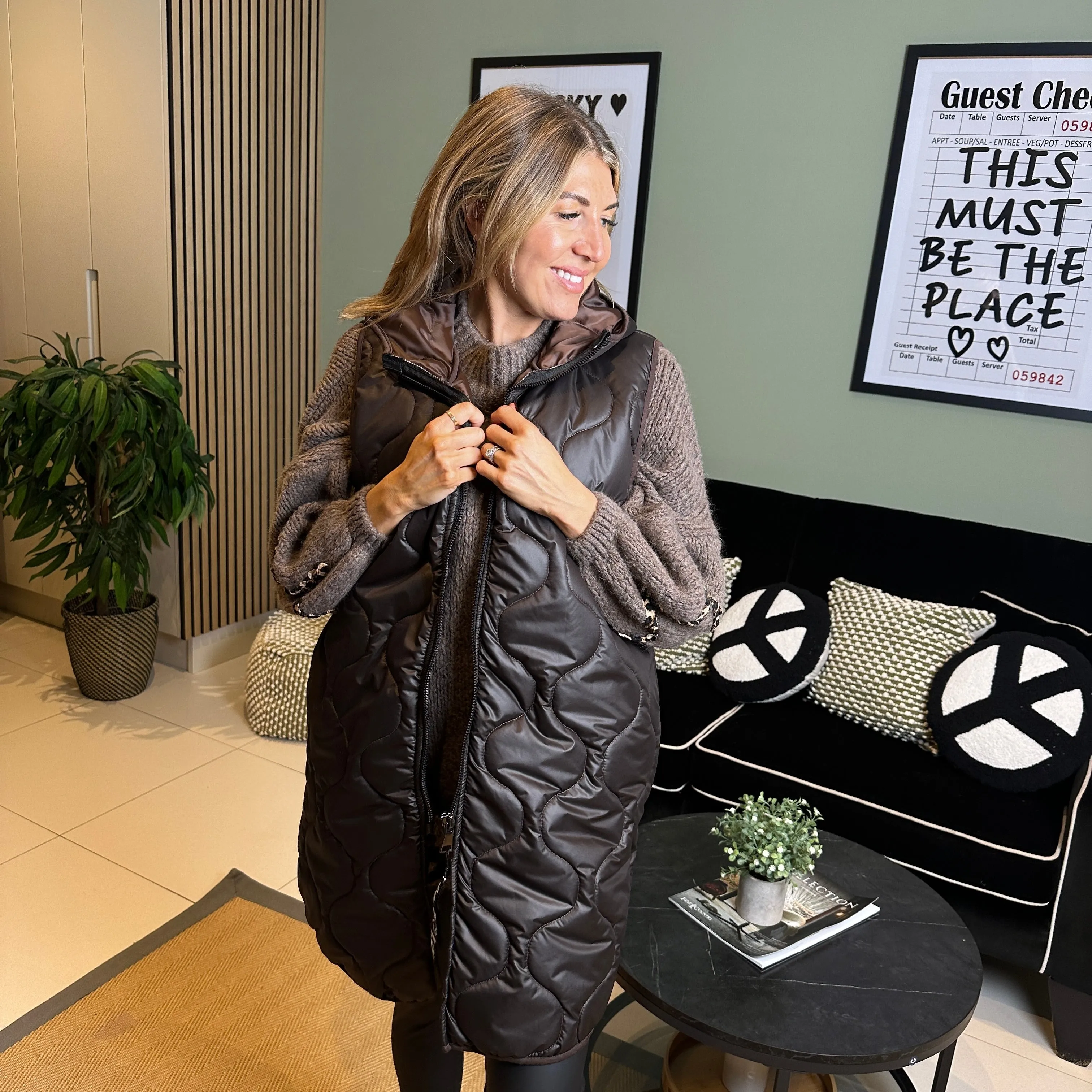 Love Quilted Body Warmer