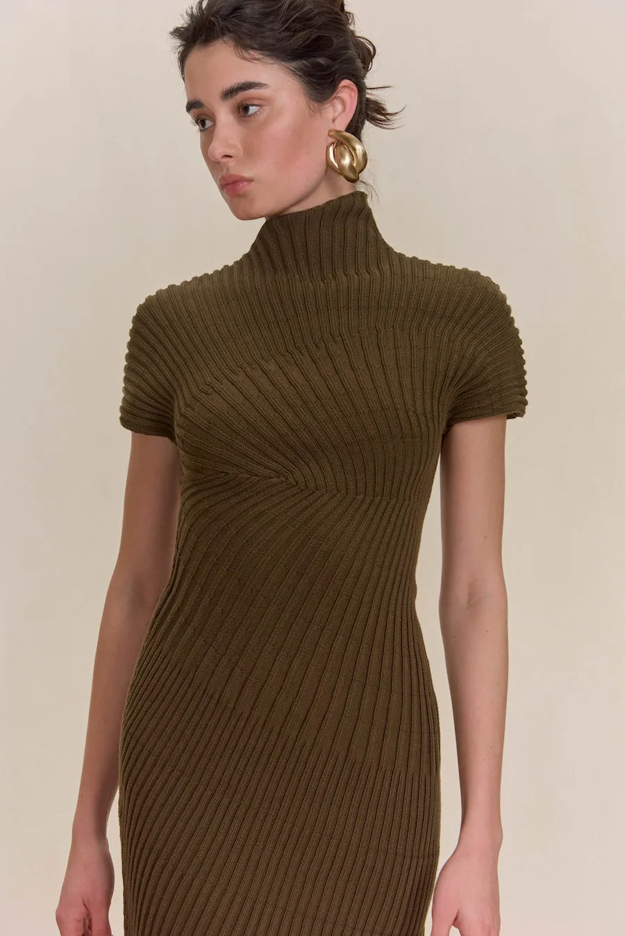 LUKA KNIT DRESS - NYMPH