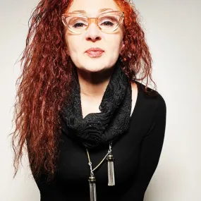Luxe Collar - Loop Scarf - Black Lace