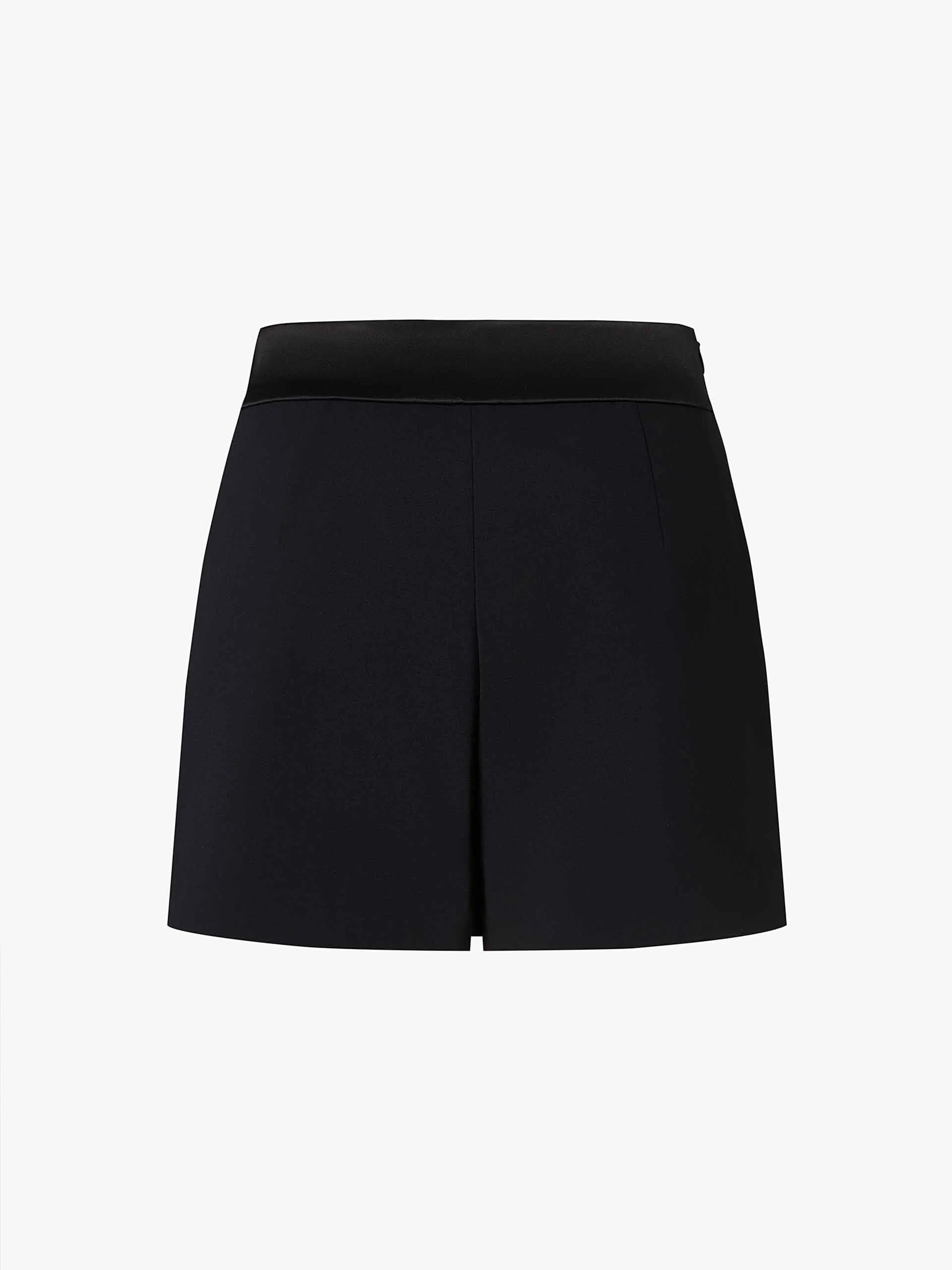 Mini Length Slit Skirt