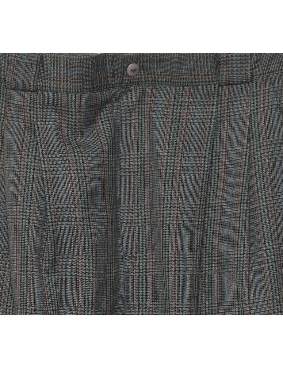 Multi-colour Dogtooth Trousers - W28 L28