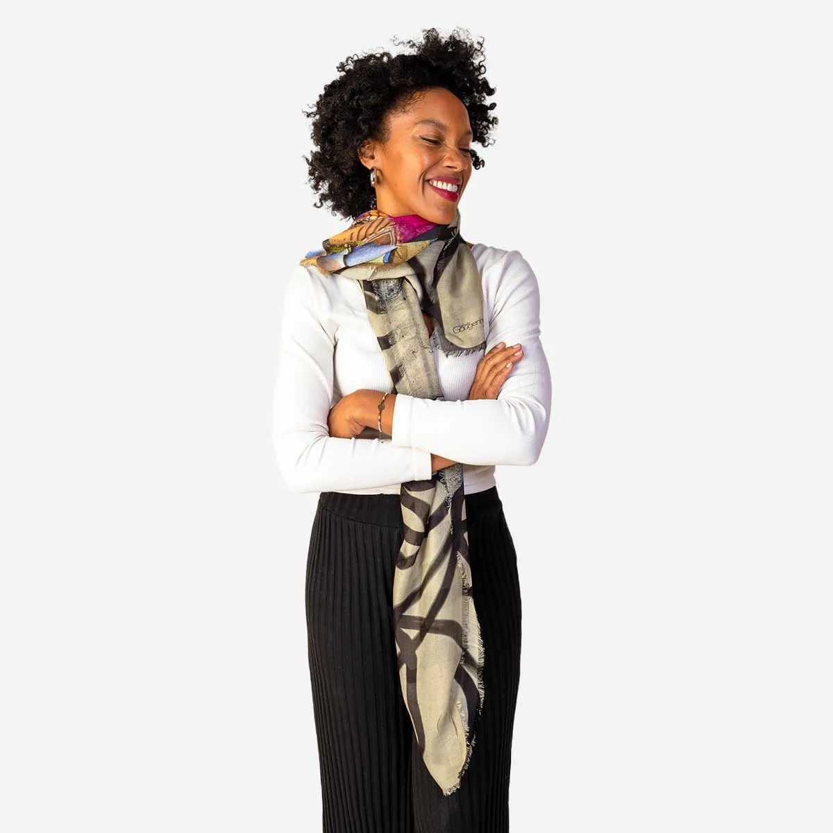 Nouvelle Vague Silk Modal Scarf