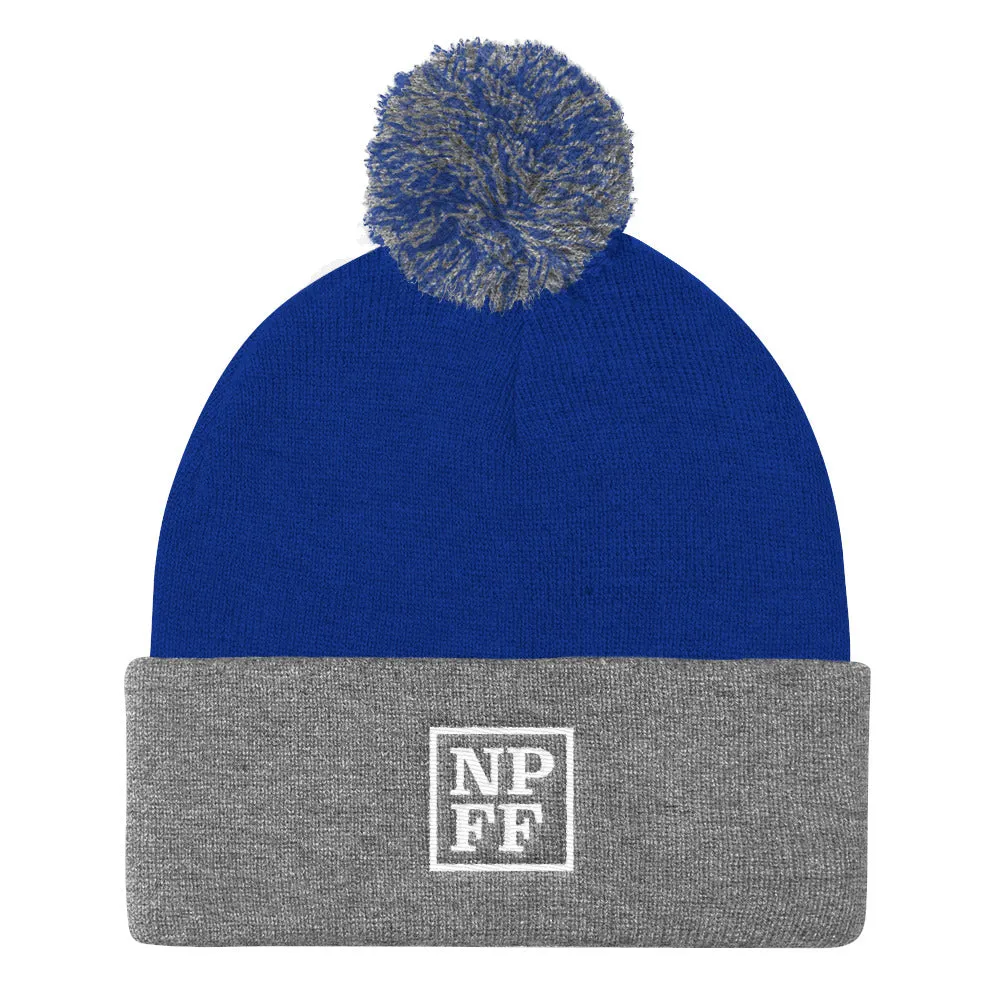 NPFF Pom Pom Knit Cap