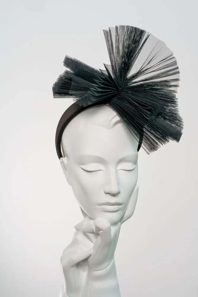 Pleated Fascinator - Maris