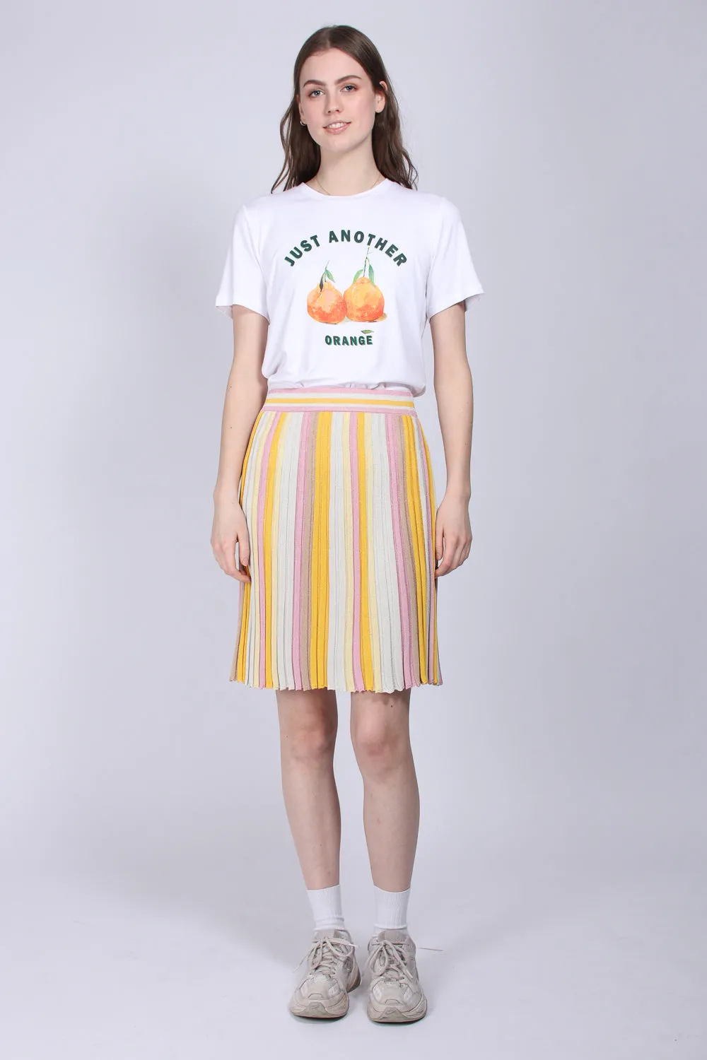 Pleated Skirt - Multicolor