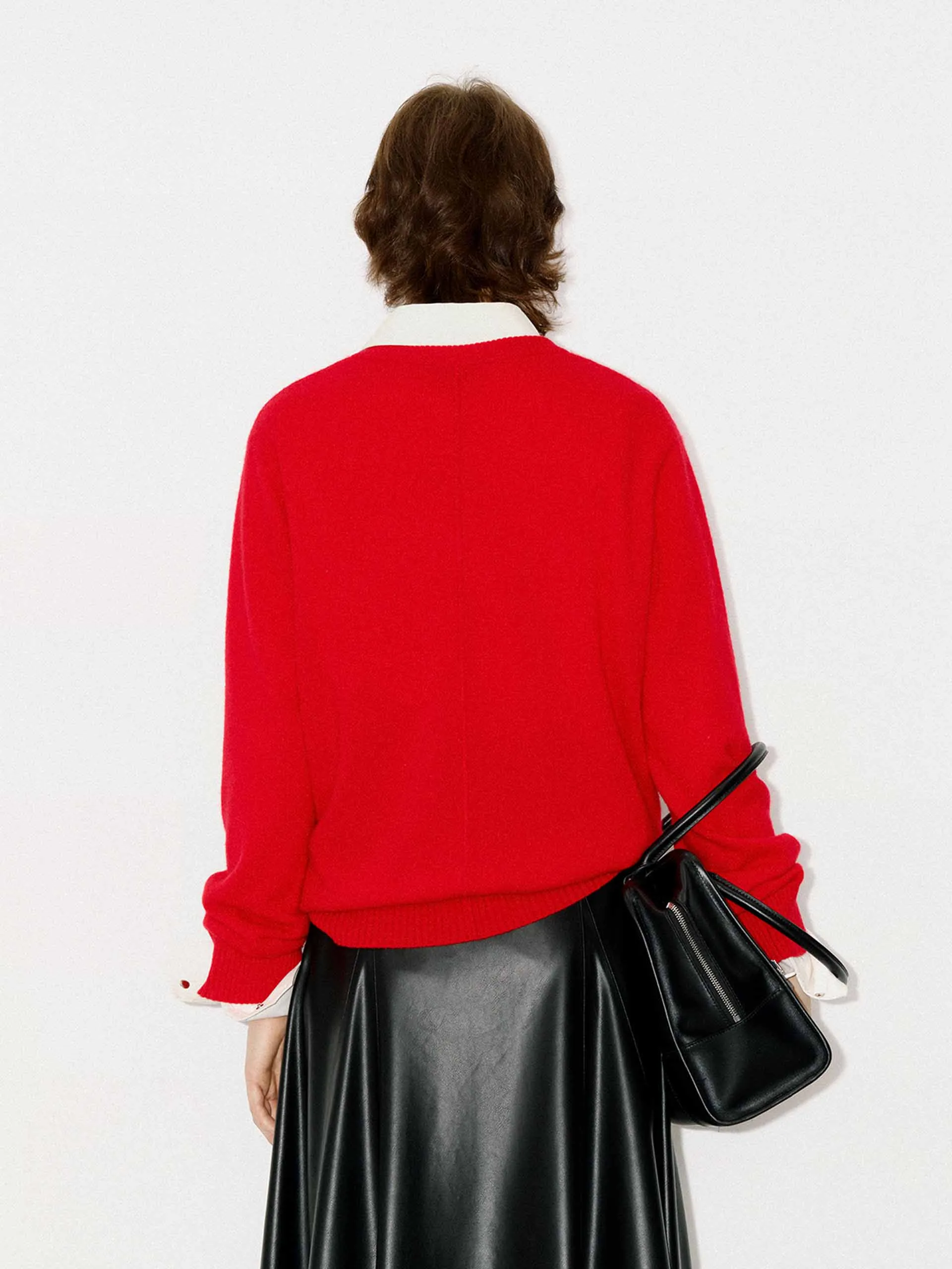 Pure Cashmere Knit Sweater