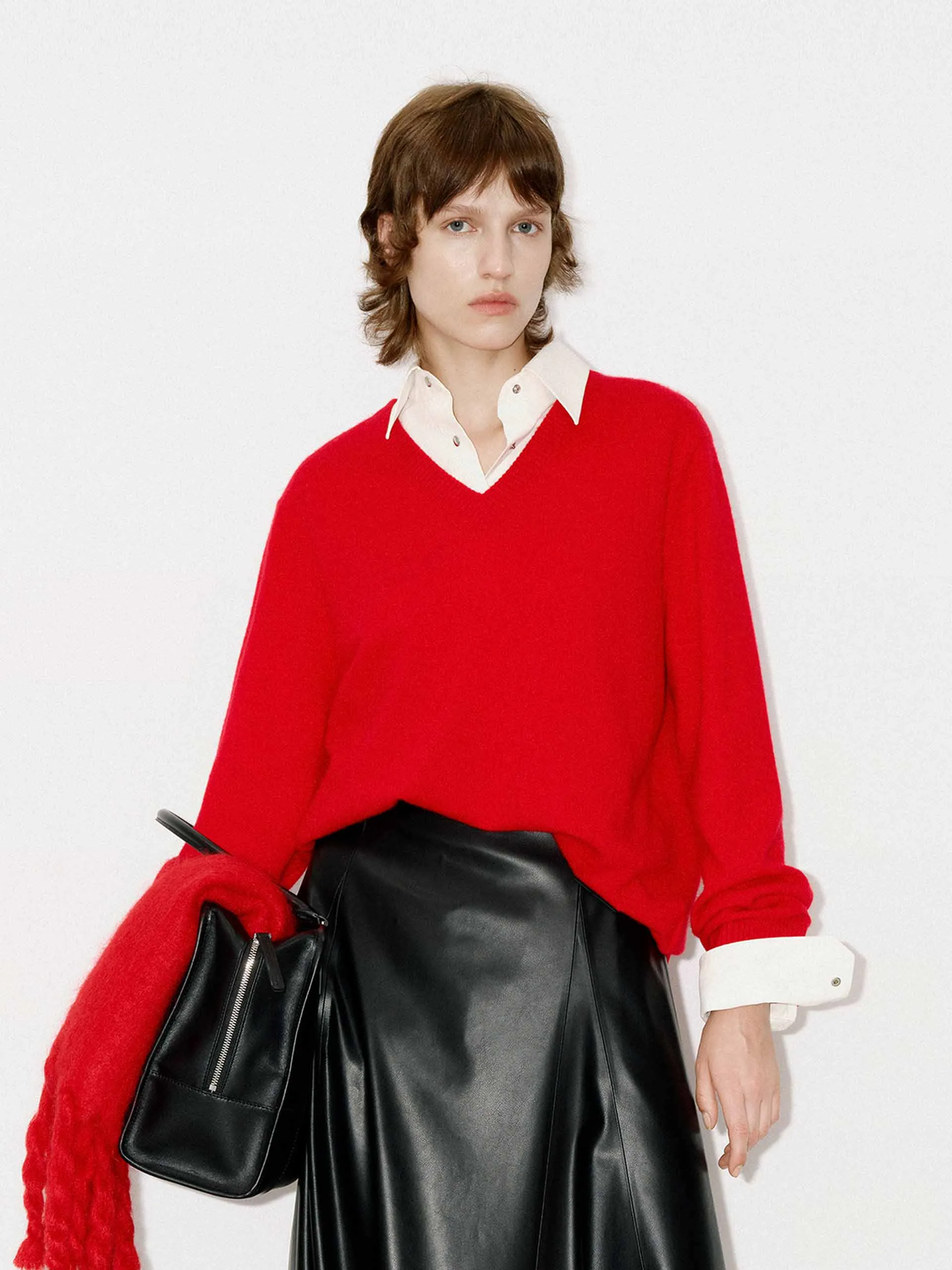 Pure Cashmere Knit Sweater