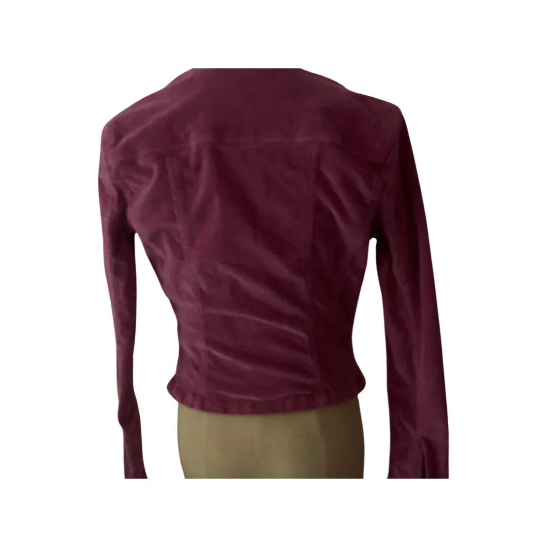 Purple corduroy sweater size small
