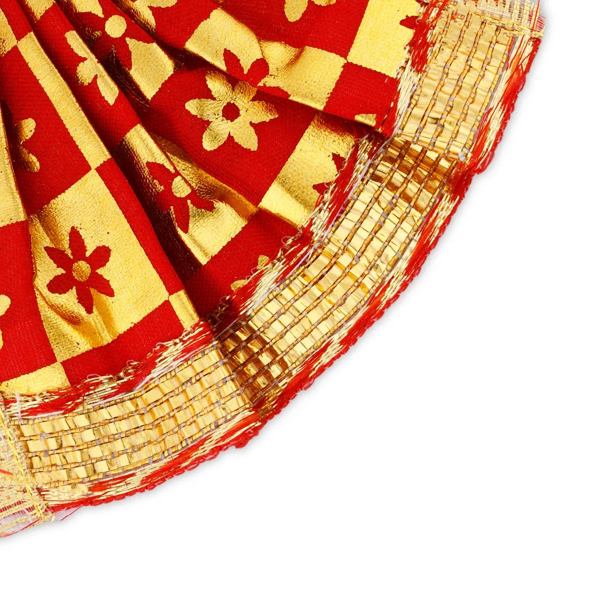 Radha Krishna Dress Set - 2 Inches | Krishna And Radha Dress/ Krishna Radha Costume for Deity