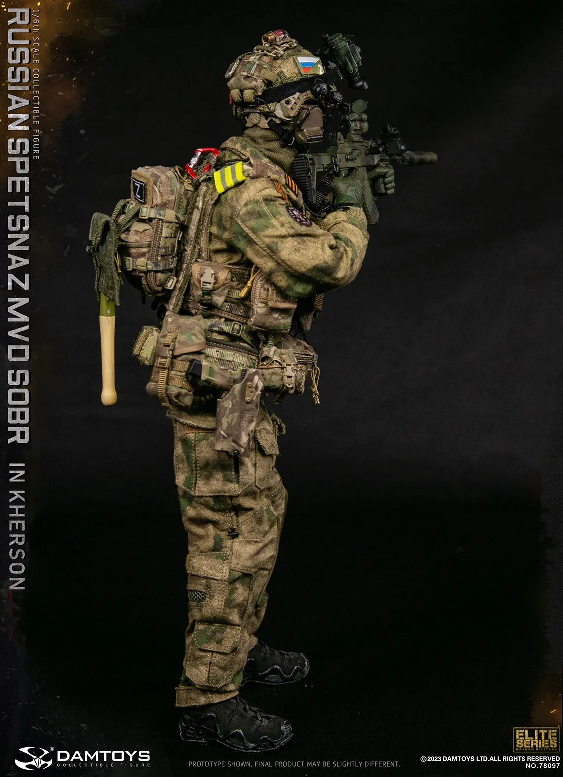 Russian Spetsnaz MVD SOBR - OD Green Balaclava w/Hardcover