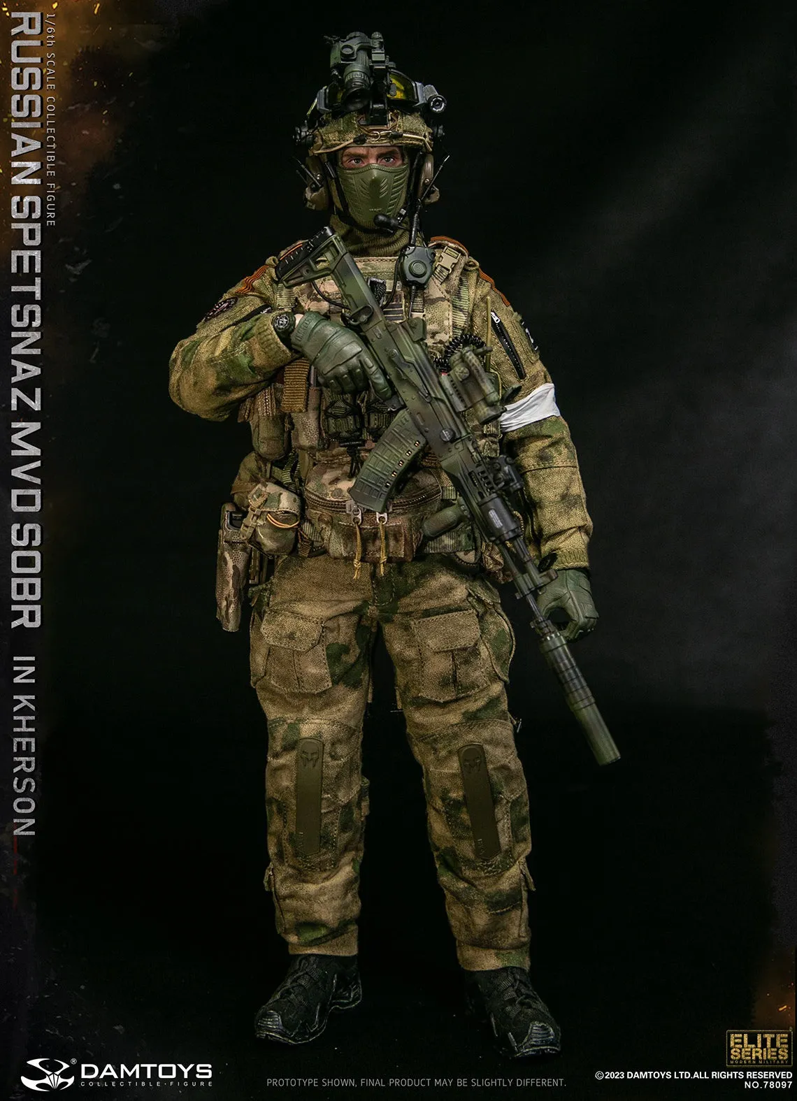 Russian Spetsnaz MVD SOBR - OD Green Balaclava w/Hardcover