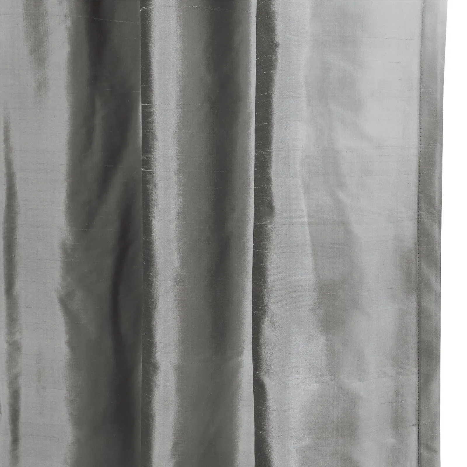 Selman Dupioni Silk Drapery Pleated