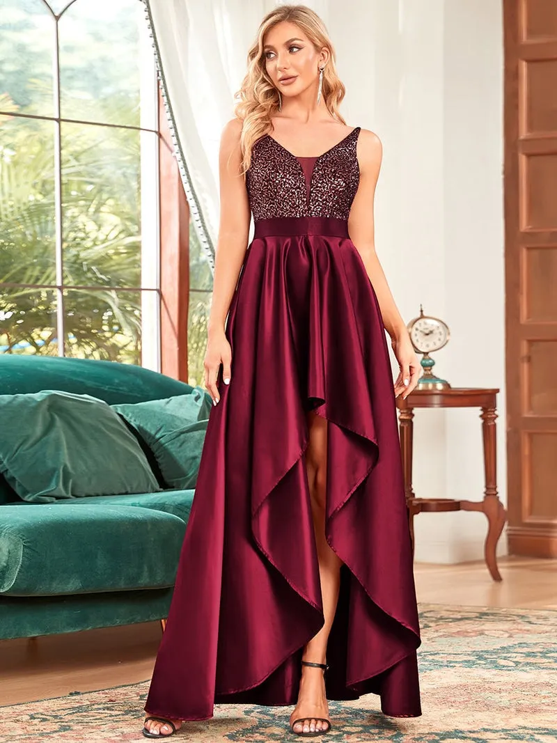 Sparkly Beads Women's Prom Dress