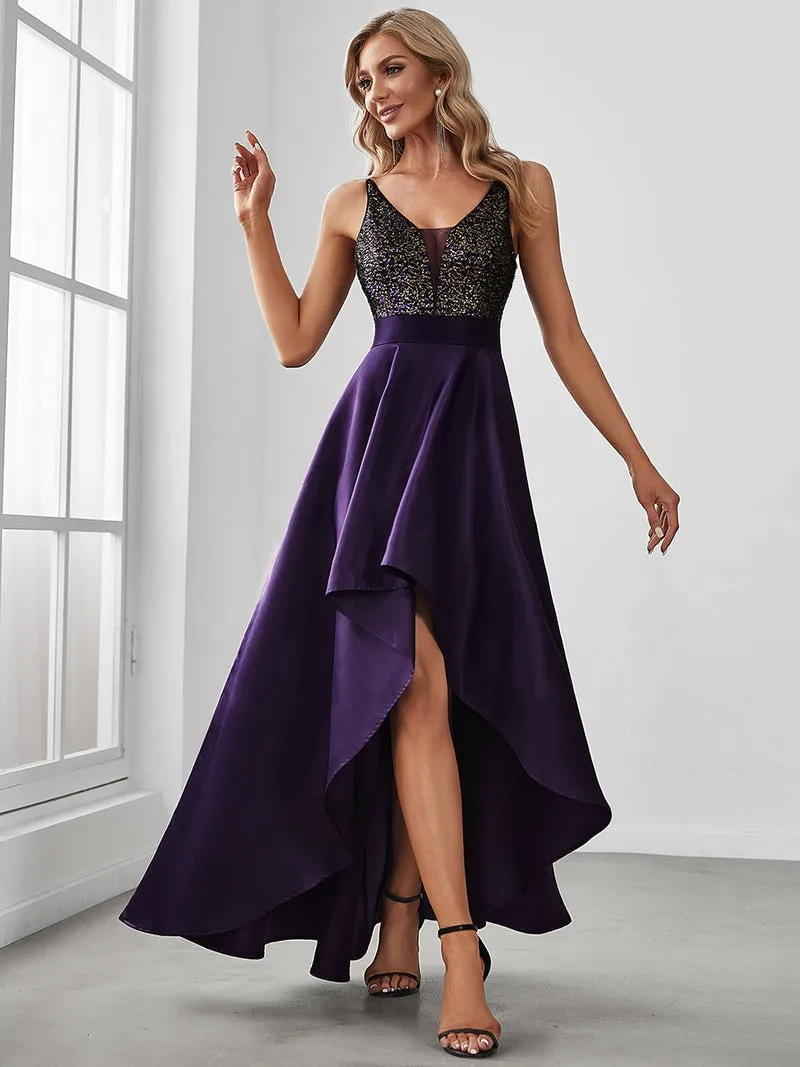 Sparkly Beads Women's Prom Dress