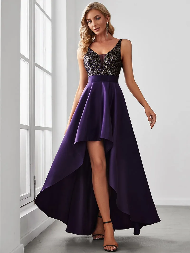 Sparkly Beads Women's Prom Dress