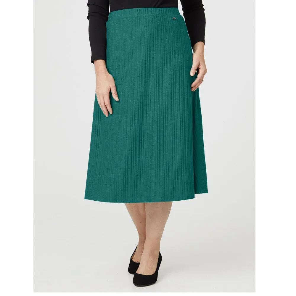 Tigi 18/20 Green Warm Touch Pleated Skirt