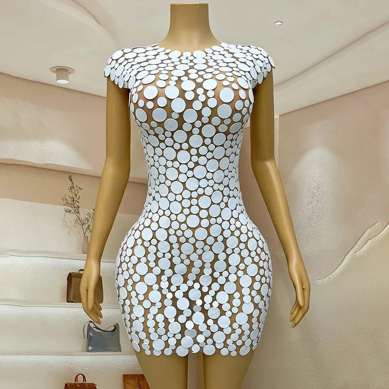 Trend4us Women’s Spotlight Stealer Mini Dress