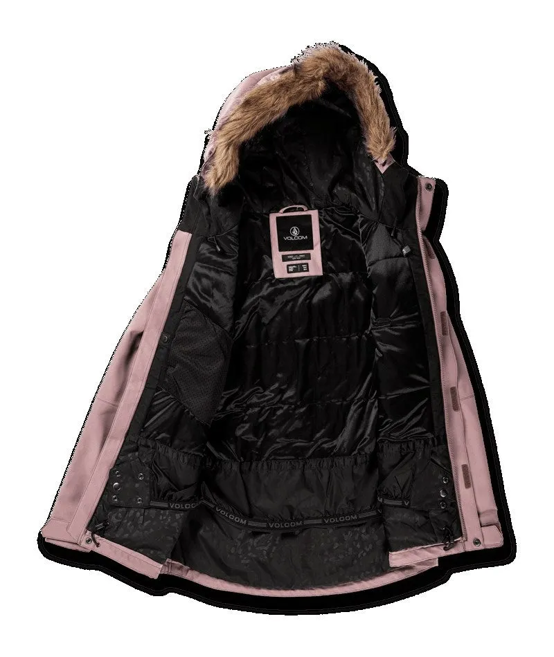 Volcom Shadow Ins Jacket Rosewood