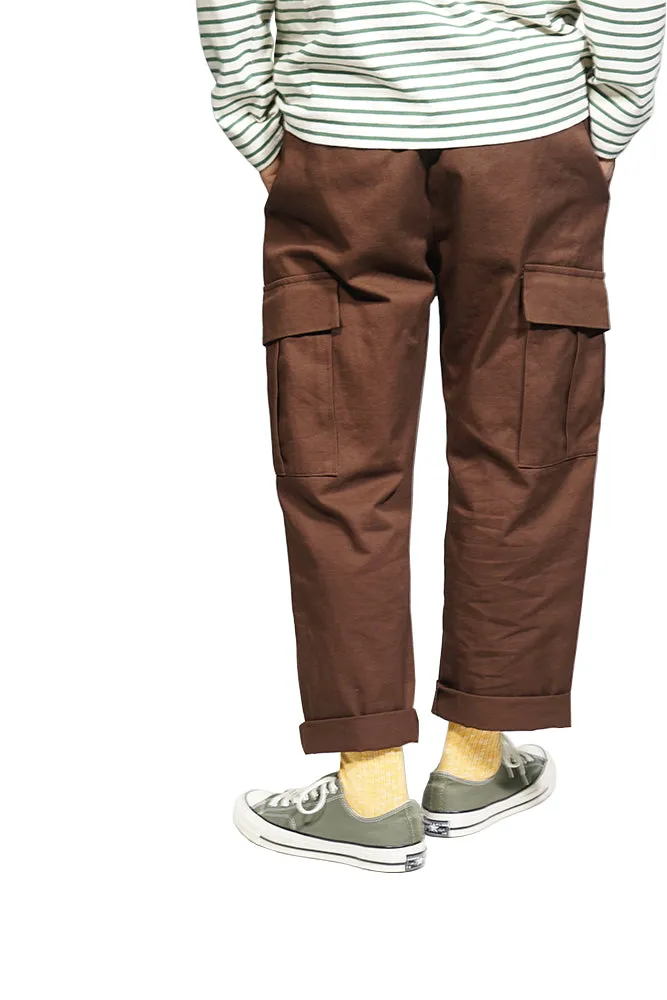 Worker Cargo Pants In Brown